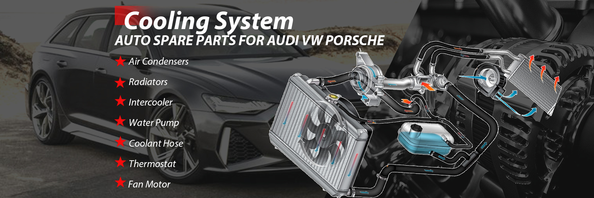 kwaliteit Auto Koeldelen fabriek